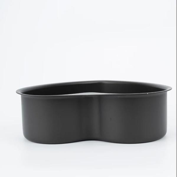 Недвижимая сердцеобразная тортовая плесень твердый анодированный алюминиевый сплав