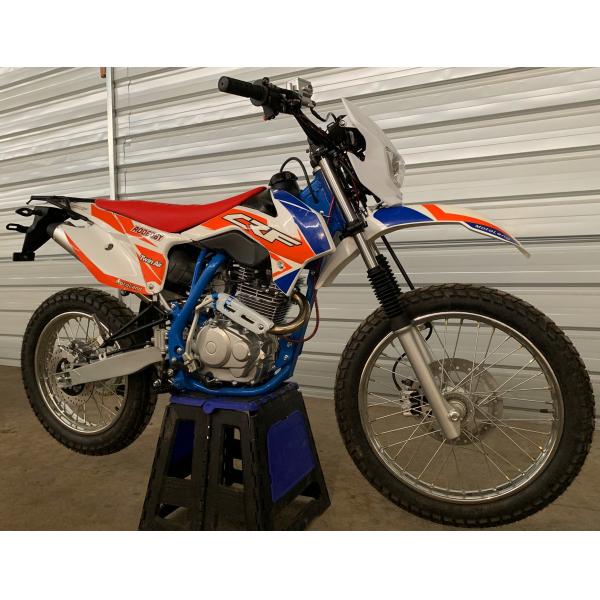 150cc Street Legal Dual Sport Bikes Alloy Rim Mechanical Speedometer