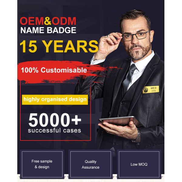 High Quality Custom Plastic Pvc Lanyard Laminated School Id Name Badge Maker