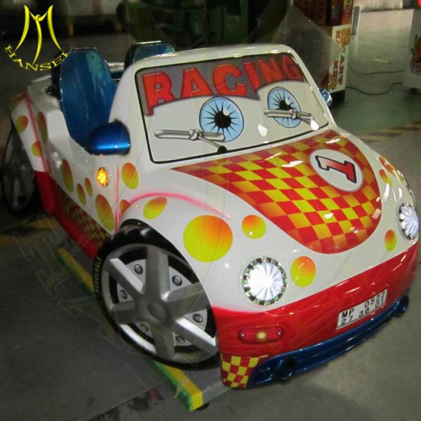 Hansel wholesale kids coin operated game machine kids ride on racing car