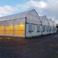 Multi-Span Venlo PC Sheet Polycarbonate Tunnel Greenhouse Black Out Light Dep