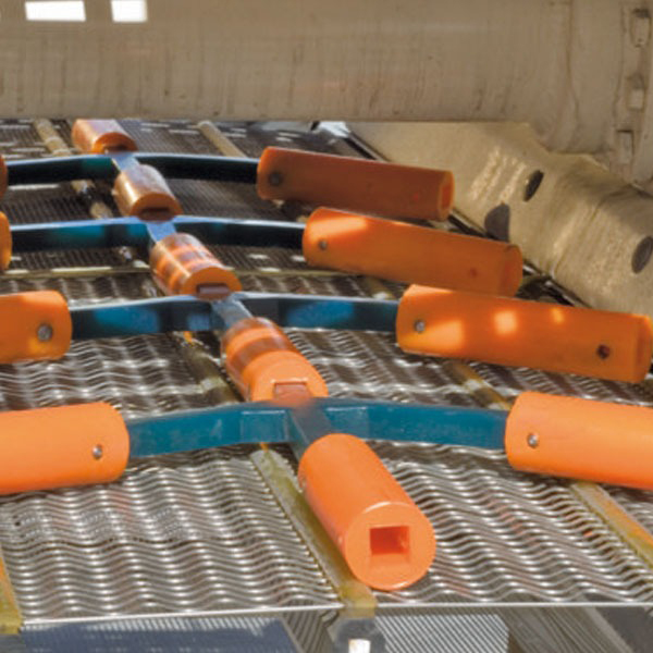 Polyurethane Declogging Rods Anti Clogging Flexible Rods Quarry Screening Use