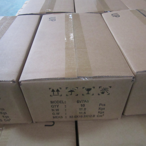 UPS Power Backup 3FM12 6V7Ah Sealed Lead Acid Battery M8 Terminal