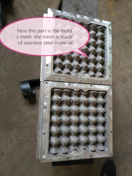 Customized 30 Holes Pulp Mold Aluminum Moulded Paper Pulp