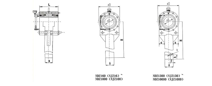 DINKONDA GLOBAL Power Plants Special Large Angle Conveyor, Bucket Elevator Low Speed Wedge Type Contact Reverse Locking Device, Key Slot Connected NDZ Type Backstop