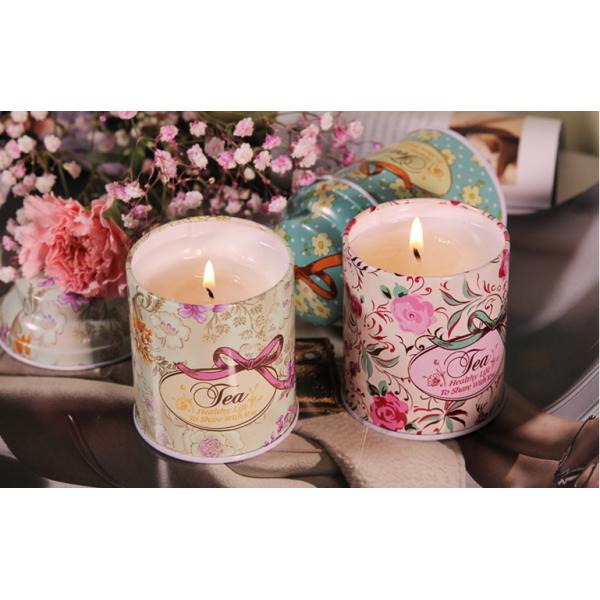 Luxury Tin Scented Candle Handmade Jar Candles