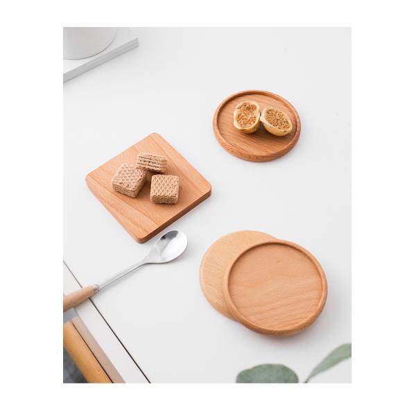 Customized Logo Acceptable Round Cup Mat for Newest Coffee Heat Insulation in Kitchen
