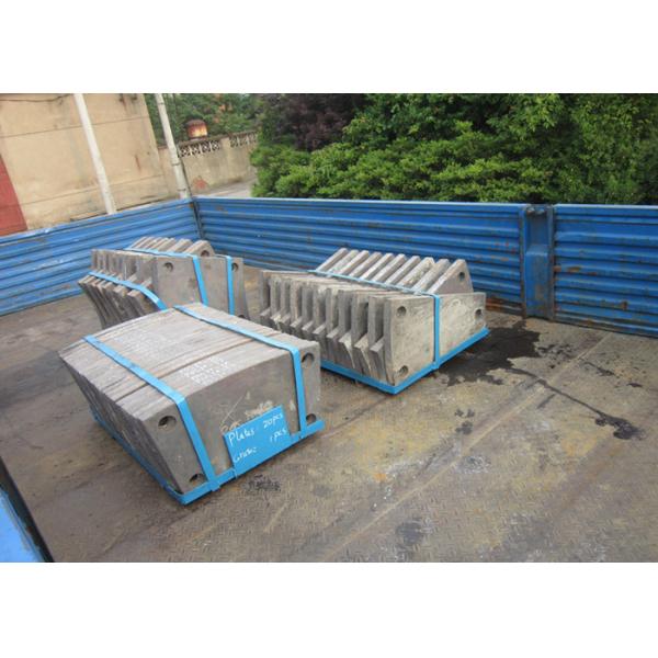Alloy Steel Liner Castings 3.8M for Cement Mill / Grinding Mill