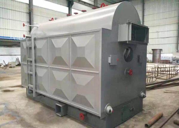 Light Weight Wood Steam Boiler Automatic Feeding Saving Storage  Space