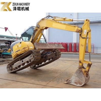 8 toneladas KOMATSU PC78 PC78US Excavadora de segunda mão para projetos de movimentação de terra