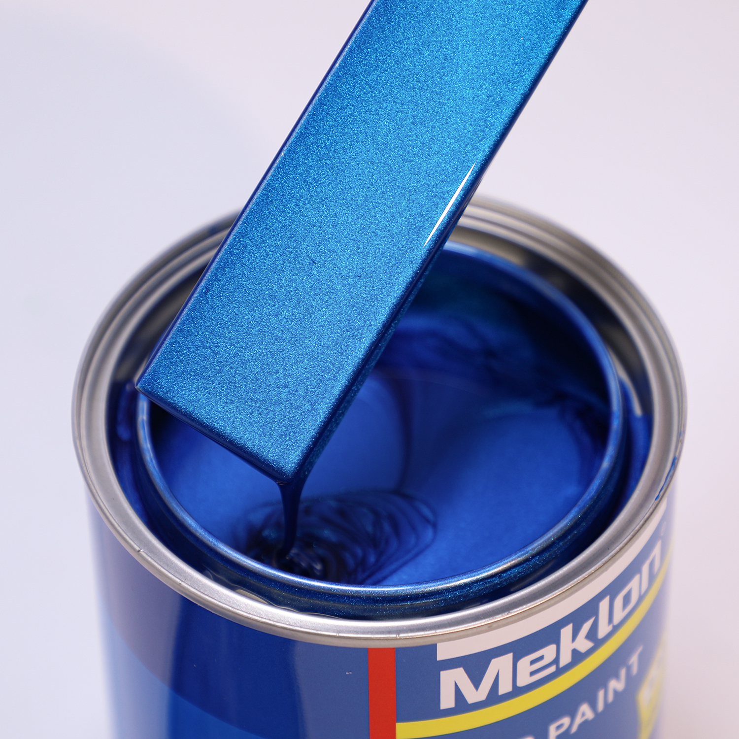 Glitter Blue Silver 1K Acrylic Car Repair Paint - Professional Bulk Supply