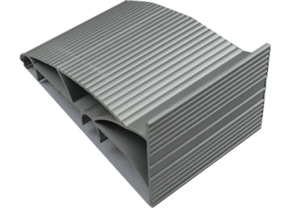 Professional Machined Aluminum Parts , Highly Glossy 6063 Aluminium Alloy Profile