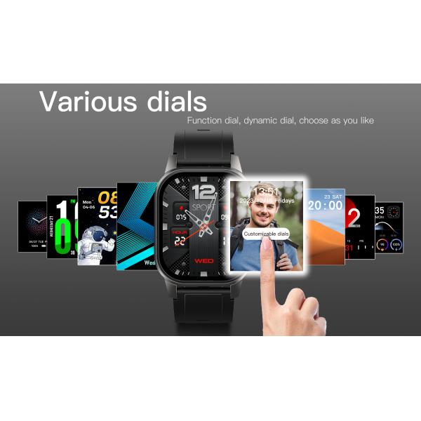 DM62 4G Smart Watch 2.13 Inch AMOLED Display 4GB RAM 64GB ROM