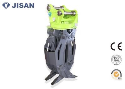 Big Cylinder Hydraulic Grapple Attachment For Mini Kubota Excavator KS135