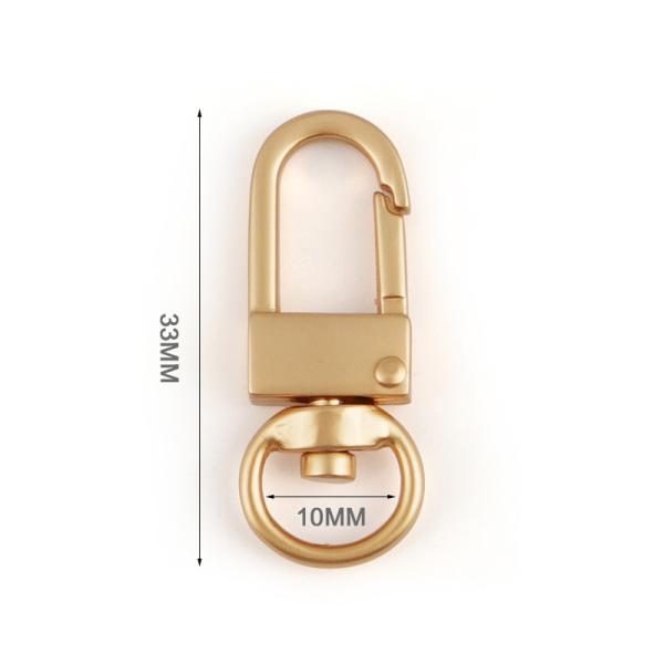 100% Inspection Handbag Hardware Buckle Hook Snap Swivel with Highly Polished Finish