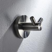 Estante montado en la pared del metal SUS304 del cuarto de baño del gancho del traje de la toalla
