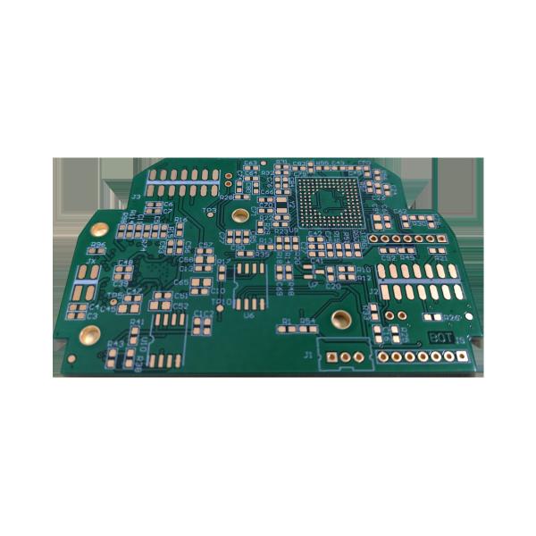 Multilayer PTFE Fr4 Glass Transition Temperature PCB High Tg Mixed Voltage 1+4+1
