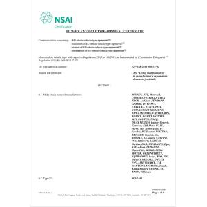 Changzhou Ruian Electric Appliance Co., Ltd. Certifications