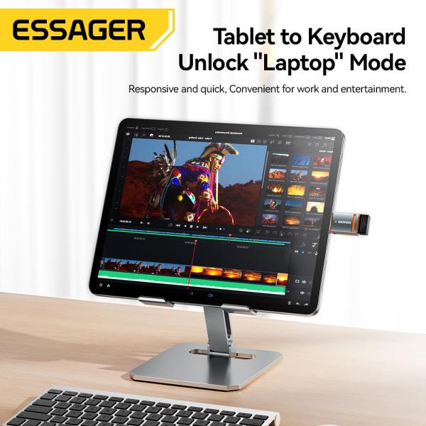 Micro USB OTG Adapter USB A C To Lightning OTG Connector ESSAGER ES-OTG17