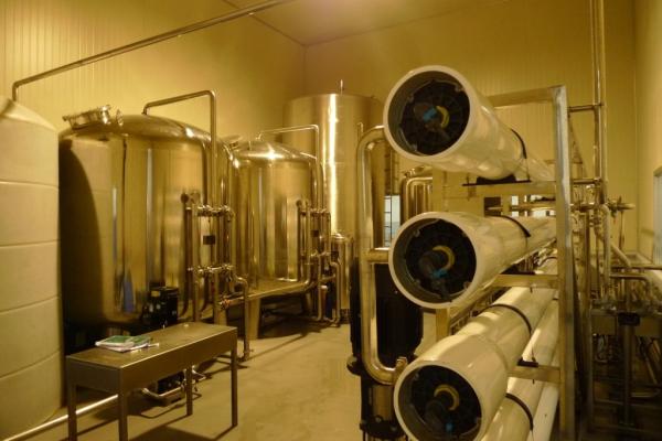 2 fase RO equipamentos de tratamento de água para preparação de água para indústria de bebidas