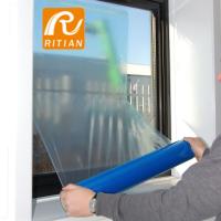 Anti UV Heat Window Masking Film Poly Window Protection Film For Car Construction