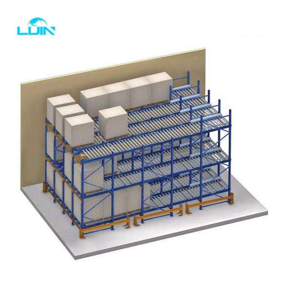 Heavy Metal Pallet Beam Shelf Warehouse Storage High Density Teardrop Pallet Racking System