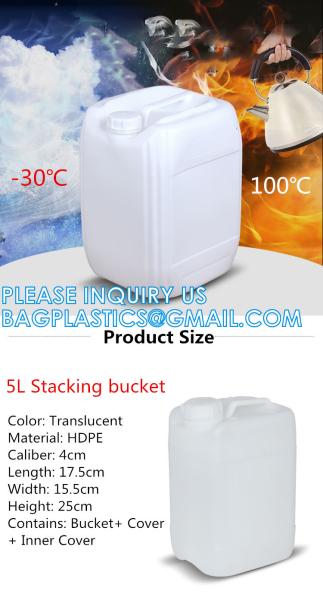 Survival Supply, Stackable Water Storage Containers, Emergency Water Storage, Camping, Disaster Preparedness