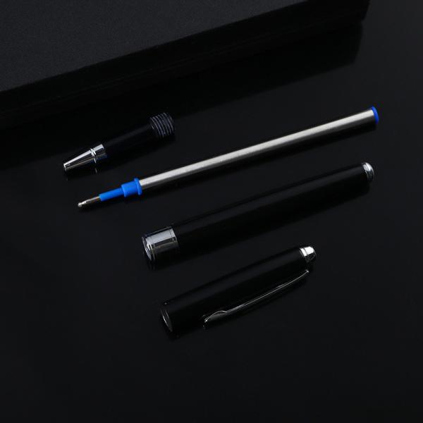 0.5mm Promotion du bureau Crayon d'encre en gel créatif Crayon de signature en métal