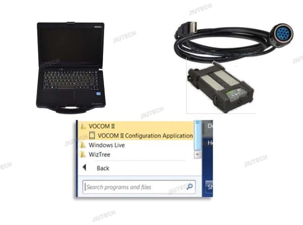 Cf53 Laptop Original Vocom Ii 88894000 Versão Wifi Para vocom Vocom 2 Ferramenta de diagnóstico de escavadeira de caminhão