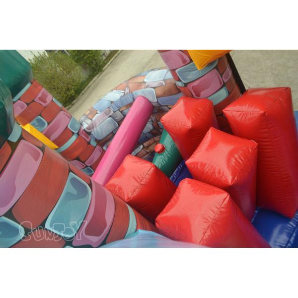15oz PVC Inflatable Rose Funcity Theme Park Digital Printing