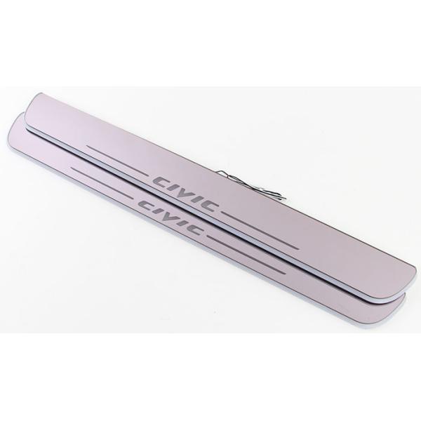 Honda Civic custom car door welcome LED lights auto light sill pedal