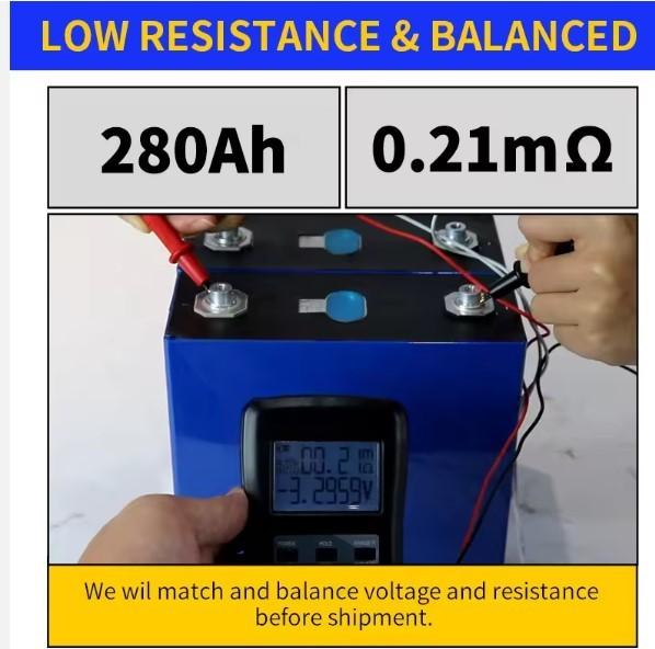 3.2V 230Ah Lithium Iron Phosphate Battery 6000 Times For Home