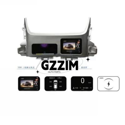 Toyota Land Cruiser LC200 fj200 Car Interior Decoration Upgrade Wireless Changer Caixinha de armazenamento UBS