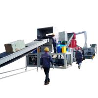 25 à 100 unités/h Machine de recyclage de réfrigérateur / machine de démontage de réfrigérateur d'appareil ménager