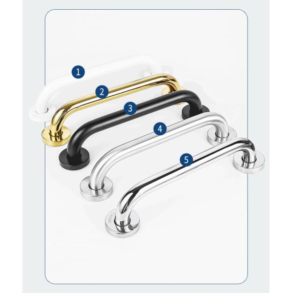 SUS304 Stainless Steel Shower Handle , Multipurpose Bathroom Safety Bars ODM