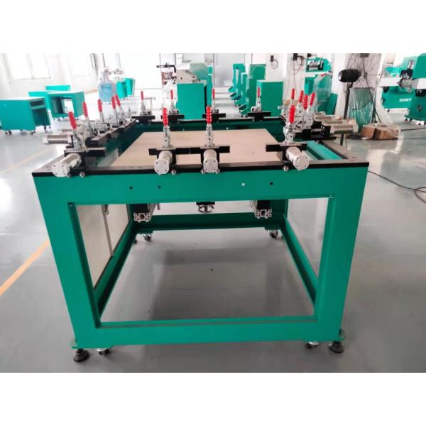 экран 6kg/Cm2 печатая протягивающ машину, растяжитель экрана 750X750mm пневматический