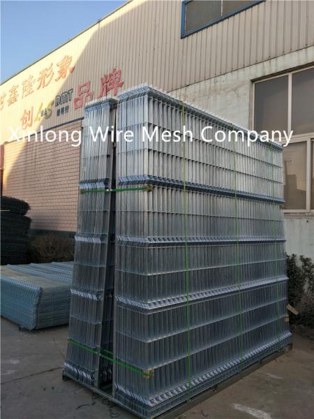 Green Black Vinyl Coated Welded Wire Fencing For Sports Ground 200×50 Mm