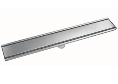 SUS304 Stainless Steel Wetroom Shower Drain Channel Trap Linear Channel Drain Long Rectangular Bathroom Floor Drain