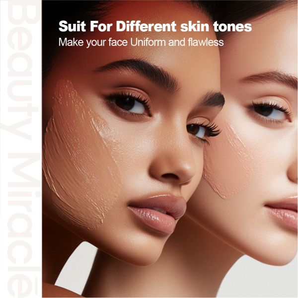 Customizable 24H Matte Long-Lasting Makeup Foundation Liquid 50 Colors Oil Control Sweat Proof Concealer Friendly Mask