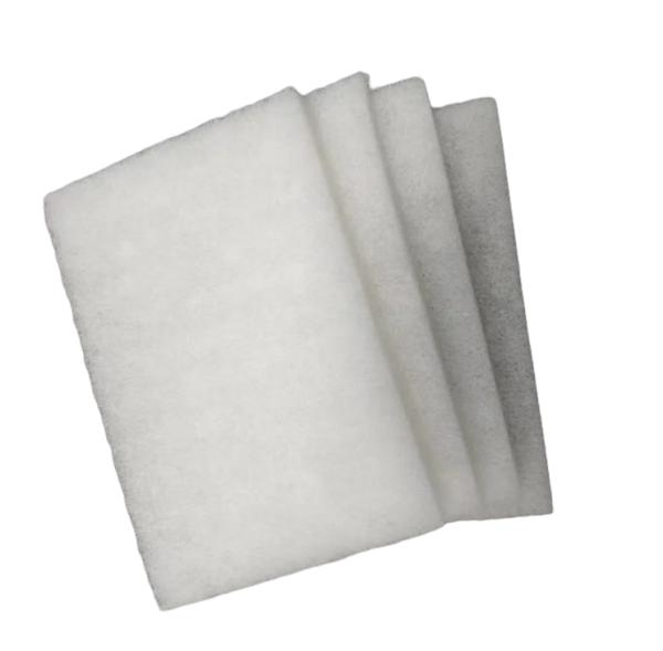White Nylon Super-Soft Scouring Pad, With Variable GSM, Extremely Soft, Suitable For Scrubbing And Daily Cleaning.