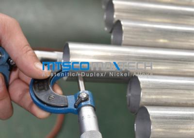 Superfície de conservação em vinagre soldada de aço inoxidável TP316L do tubo de ASTM A312/1,4404
