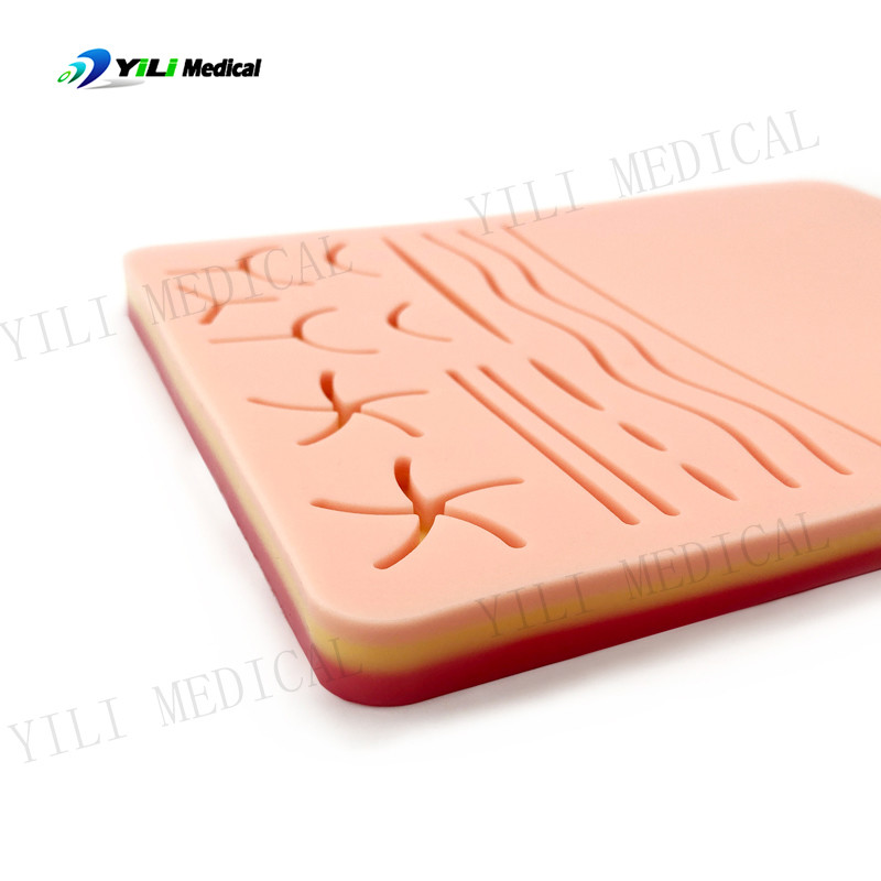 DIY Creative Suture Practice Kit Силиконовый симулятор швы на ране кожи