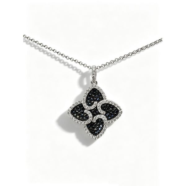 Hot Summer Silver Earrings Sterling CZ Pointy Lucky Four-Leaf Clover Colorful Black+White CZ Suitable for Casual and Formal Events Dangle Earring Stud Back, Cute Sterling Silver Earrings