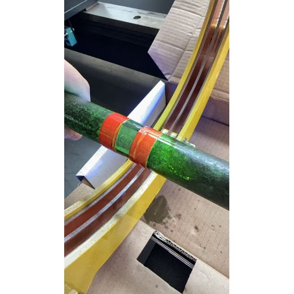 HCDX-C400S 2000A Manual Locking Magnetic Particle Inspection Coil for Shaft/Disc Workpiece NDT