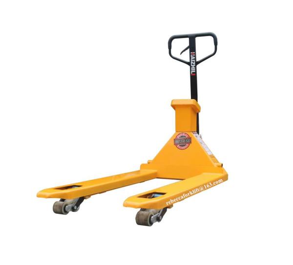 Manual Type Industrial Pallet Truck 3000kg Ergonomic Design Durable