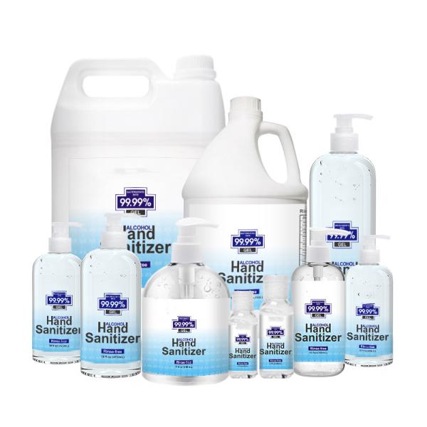 Rinse Free 300ml 500ml Liquid Hand Sanitiser Gel Antibacterial