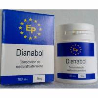 Etiquetas y cajas de la botella de la tableta de Dianabol Methandrostenolone 100mg
