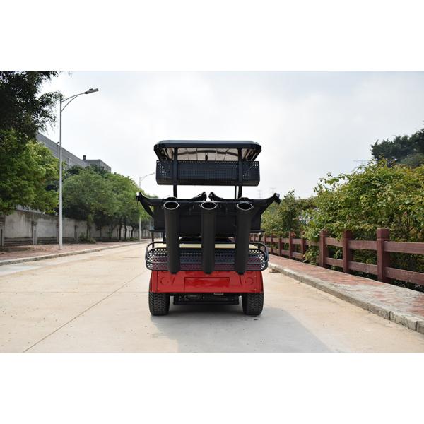 4 Seater Electric Golf Car with Specific Storage Basket