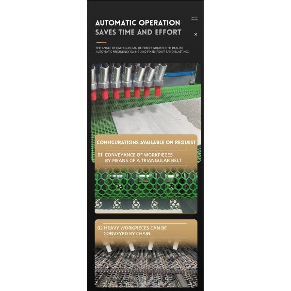 High Speed Automatic Sandblasting Machine For Sheets Glass Sandblasting