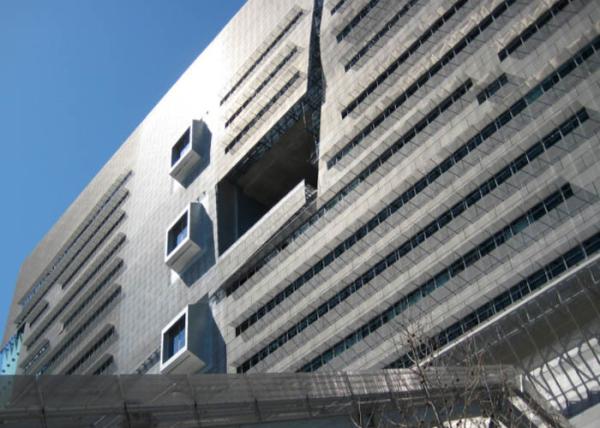 201 / 304 / 316 Stainless Steel Curtain Wall Heat / Sound Insulation For Hospital